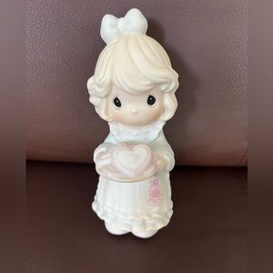Precious Moments Girl with cookies Figurine